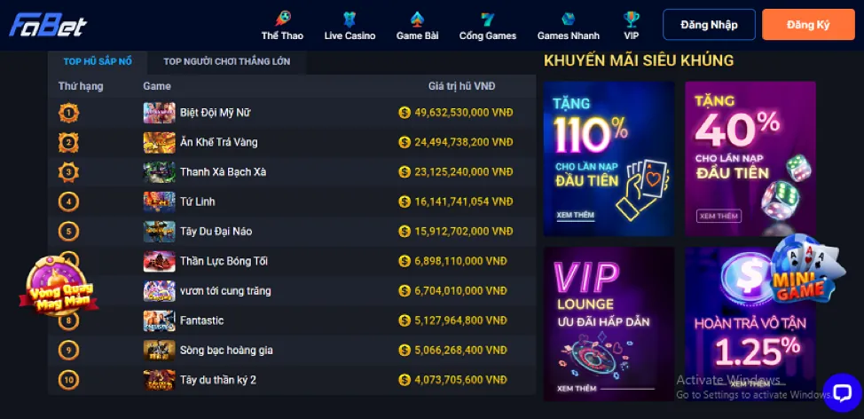 Truy cập trang chủ 789bet